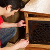 Attach the Latch and Finish the Crate