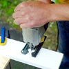 Cut the Slit for the 1-inch Elastic