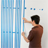 Tape the stripes