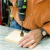 Drill the Recesses for the Spacers
