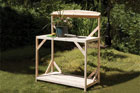 a potting bench made by Jack-Post Corp.