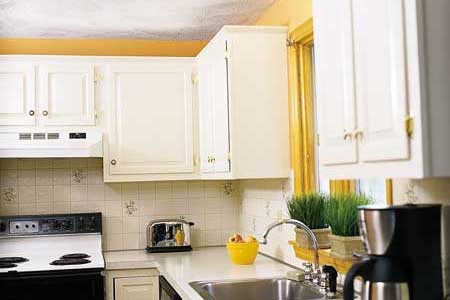 painted kitchen cabinets