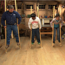 building stilts