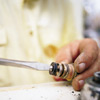 Inspect the valve seat, then reassemble