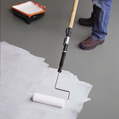 apply the top coat