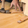 Install corner base cabinet