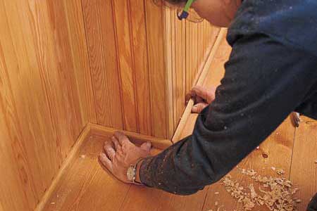 installing beadboard wainscoting tout