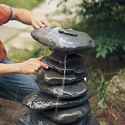 finish up the fountain