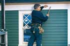 hanging clapboard siding