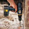 Drill holes for lead anchors