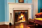 glass fireplace doors tout