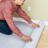 Install the foam underlayment