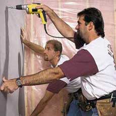 hanging drywall tout