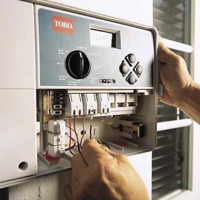 Connect the timer wires
