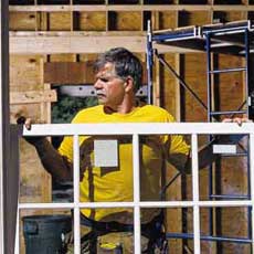 installing a window tout