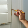 Align the shutters in the opening