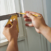 Mark hinge positions on casing