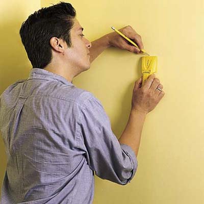 installing wall-mounted shelves