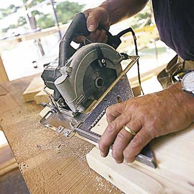 cutting the studs  for a partition wall