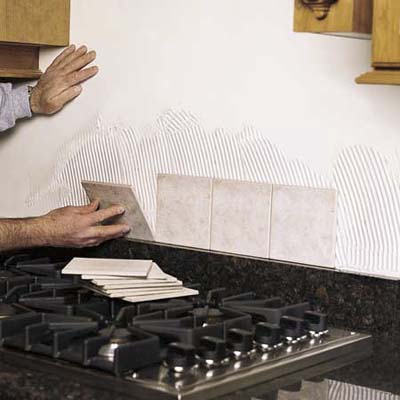  Install Kitchen Tiles on How To Install A Tile Backsplash   Step By Step   Backsplashes