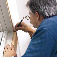 trimming a window tout