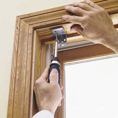 attach mounting brackets