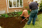 Roger Cook shows how to edge a garden