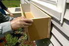 Tom Silva installs a new window box
