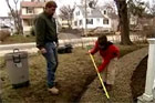 laying a gravel path