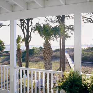 beach house porch