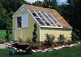 Solar shed