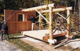 Adirondack shed