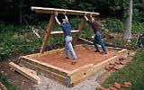 timber frame shed