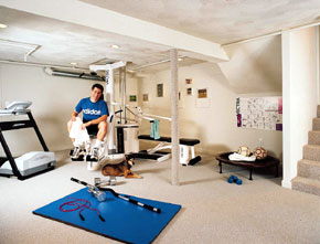basement home gym