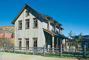 Colorado renovation weathered wood siding