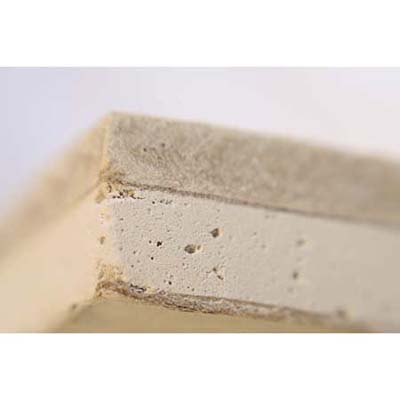 drywall/fiber-cement sandwich with a sound-absorbing layer