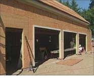 Billerica parking space: detached garage
