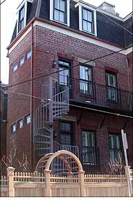 Outside, Back