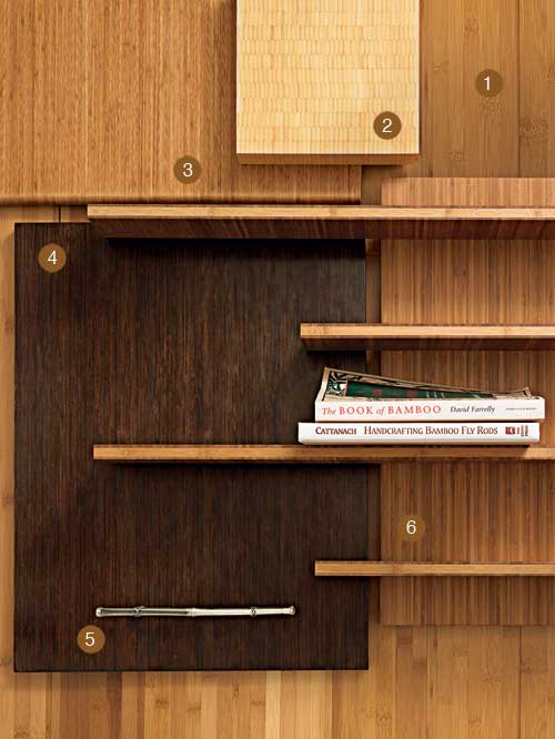 bamboo flooring, green building materials