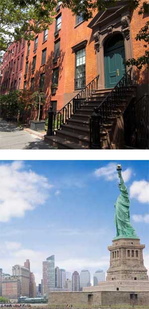 old new york city pictures. new york city brownstone