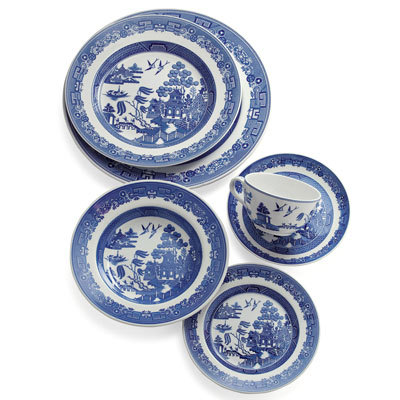 Spode Blue Willow Dinnerware - Change Plates to Lose Weight - Health.com