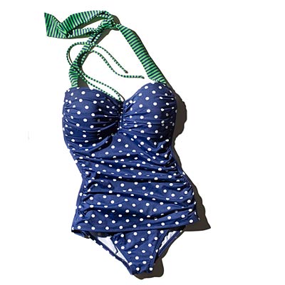 Ruching trick - Slimming Bathing Suits for Every Body Type - Health.com