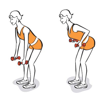 Bent-Over Row - Simple Exercises For a Fit, Fabulous Body - Health.com