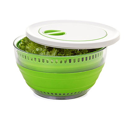 Progressive Prepworks Collapsible Salad Spinner - Kitchen Tools for ...