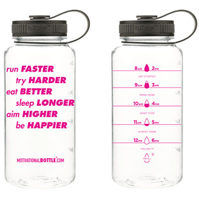 Motivational Bottle Run Faster bottle - Gifts for Runners Who Already ...