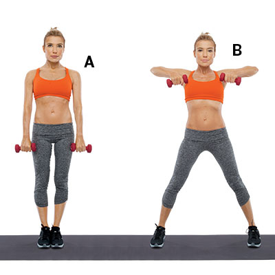 Jumping Jack Arm Lift - Exercises For Slim, Sculpted Arms - Health.com