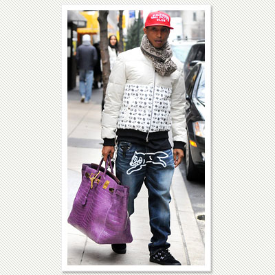 Pharell Williams's Bag - Most Outrageous Accessories - InStyle.com