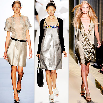 Metallics - NY Fashion Week Spring 2009 Runway Trends - InStyle.com