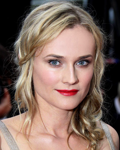 Diane Kruger's Barely There Braids - Hair How-To -- Fishtail Braid ...