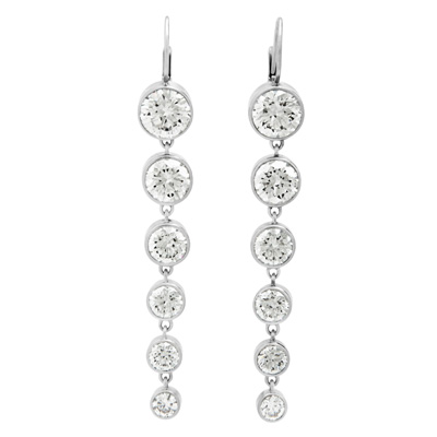 Long Graduated Earrings - Forevermark Sponsored Gallery - Fashion - InStyle